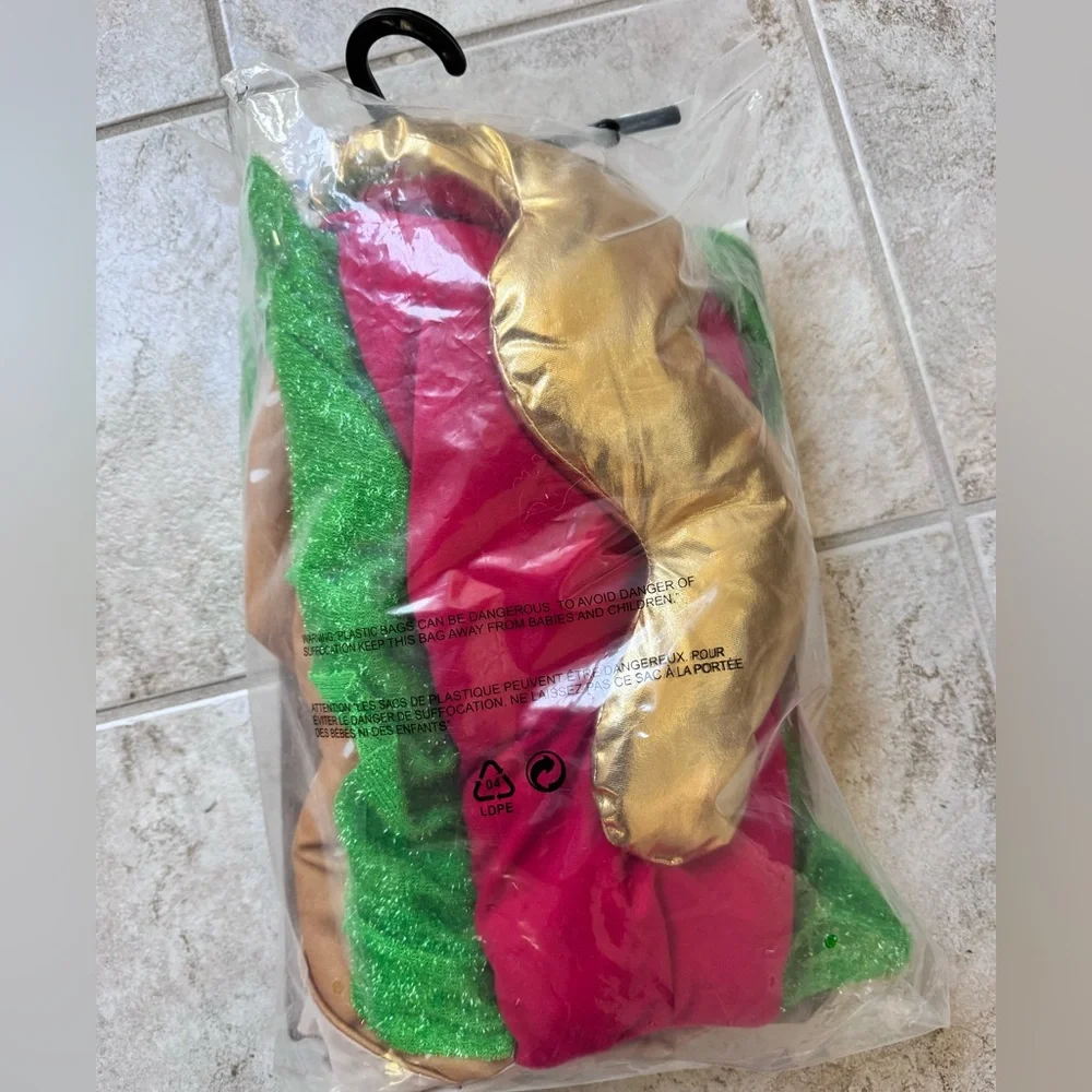 Halloween Hot Dog Costume for Dogs - Red, Green, Brown
